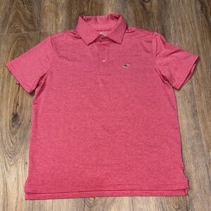 Vineyard Vines Classic Red Polo Shirt